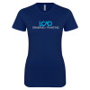 Thumbnail image for  Next Level Womens Navy Boyfriend Tee