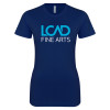 Thumbnail image for  Next Level Womens Navy Boyfriend Tee