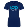 Thumbnail image for  Next Level Womens Navy Boyfriend Tee