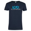 Thumbnail image for  Womens Short Sleeve Navy Tee