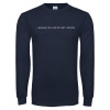 Thumbnail image for  Navy Long Sleeve T-Shirt