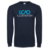 Thumbnail image for  Navy Long Sleeve T-Shirt