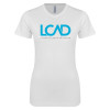 Thumbnail image for  Next Level Womens White Boyfriend Tee