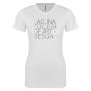 Thumbnail image for  Next Level Womens White Boyfriend Tee