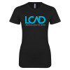 Thumbnail image for  Next Level Womens Black Boyfriend Tee