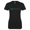 Thumbnail image for  Next Level Womens Black Boyfriend Tee