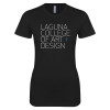 Thumbnail image for  Next Level Womens Black Boyfriend Tee