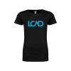 Thumbnail image for  Next Level Girls Black Fashion Fit T Shirt
