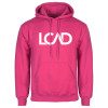 Thumbnail image for  Womens Fuchsia Fleece Hoodie