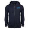 Thumbnail image for  Navy Fleece Full Zip Hoodie