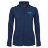 Thumbnail image for  Womens Navy Fleece Full Zip Jacket