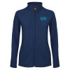 Thumbnail image for  Womens Navy Fleece Full Zip Jacket