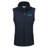 Thumbnail image for  Womens Navy Fleece Full Zip Vest