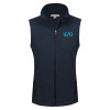 Thumbnail image for  Womens Navy Fleece Full Zip Vest