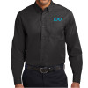 Thumbnail image for  Black Twill Button Down Long Sleeve