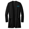 Thumbnail image for  Mercer + Mettle Womens Black Open Front Cardigan Sweater