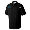 Thumbnail image for  Columbia Black Tamiami Performance Short Sleeve Shirt