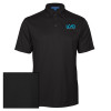 Thumbnail image for  Black Performance Fine Jacquard Polo