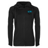 Thumbnail image for  Womens Black Sport Wick Stretch Full Zip Jacket