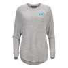 Thumbnail image for  Boxercraft Womens Oxford Grey Heather Cuddle Oversized Crew