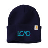 Thumbnail image for  Carhartt Navy Knit Beanie w/Cuff