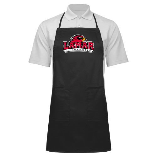 Lamar Full Length Black Apron