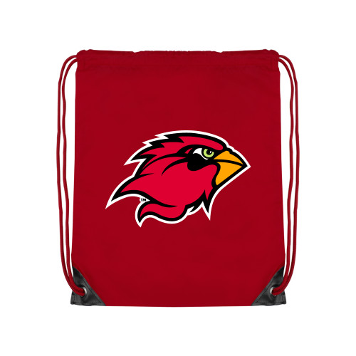 Lamar Red Drawstring Backpack