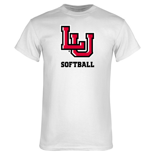 White T Shirt - Softball