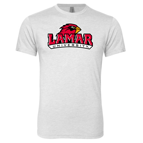 Lamar Next Level Heather White Triblend T