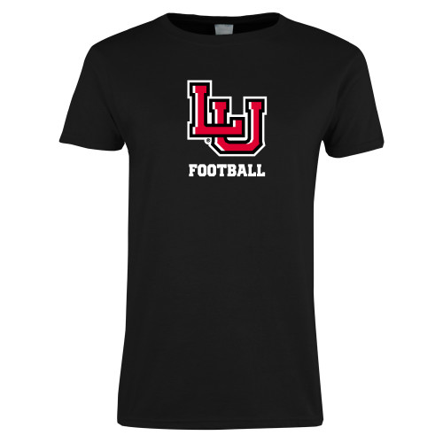 Lamar Womens Black Short Sleeve T