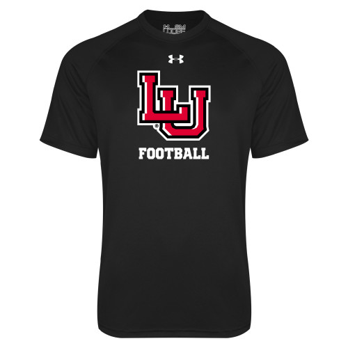  Under Armour Black Tech Tee - Football