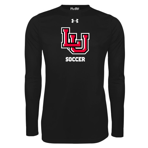  Under Armour Black Long Sleeve Tech Tee - Soccer