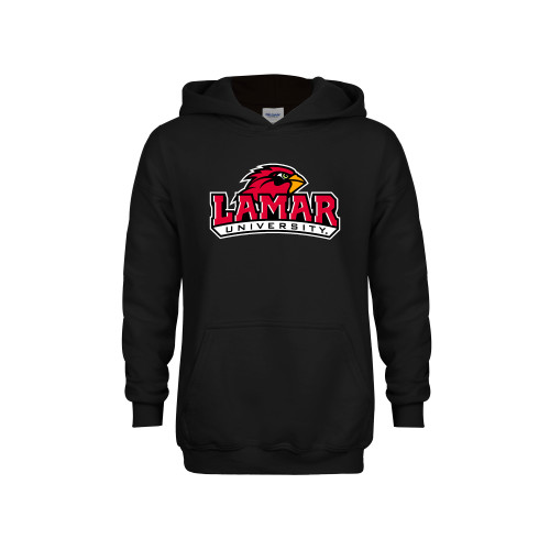 Lamar Youth Black Fleece Hood