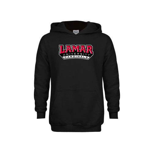 Lamar Youth Black Fleece Hood