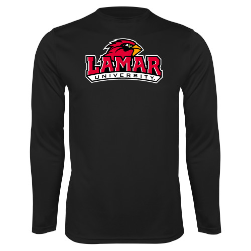  Black Performance Long Sleeve Shirt - Primary Mark