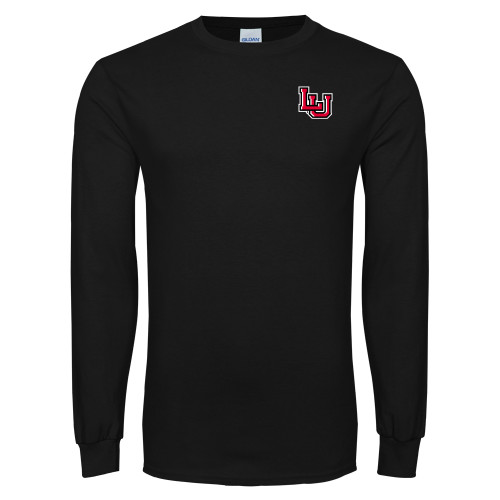  Black Long Sleeve T Shirt - Interlocking LU