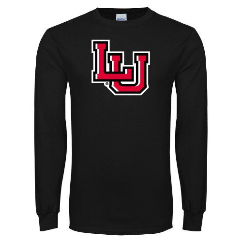  Black Long Sleeve T Shirt - Interlocking LU