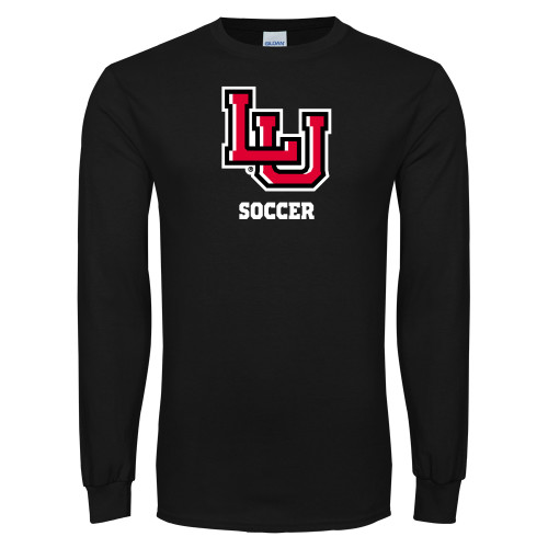  Black Long Sleeve T Shirt - Soccer