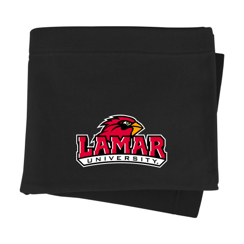 Lamar Black Sweatshirt Blanket