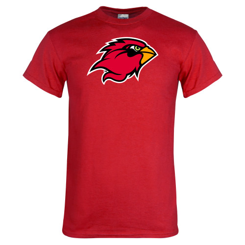  Red T Shirt - Cardinal Head