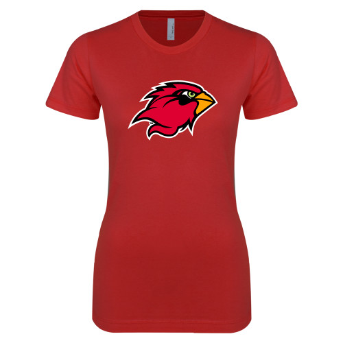 Lamar Next Level Womens Red Boyfriend T