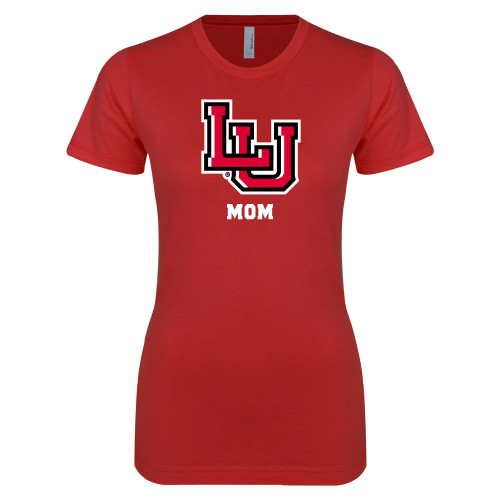 Lamar Next Level Womens Red Boyfriend T