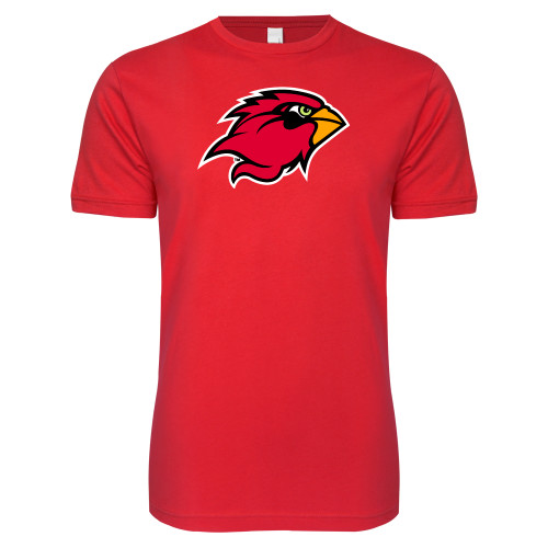  Next Level Red Softstyle T Shirt - Cardinal Head