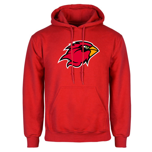  Red Fleece Hoodie - Cardinal Head