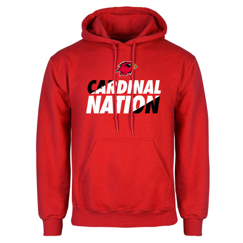  Red Fleece Hoodie - Cardinal Nation