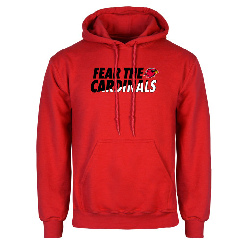  Red Fleece Hoodie - Fear The Cardinals