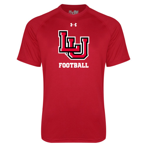  Under Armour Red Tech Tee - Football