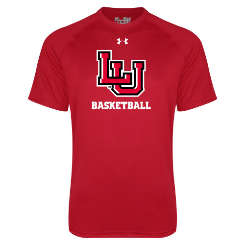  Under Armour Red Tech Tee - Basketball