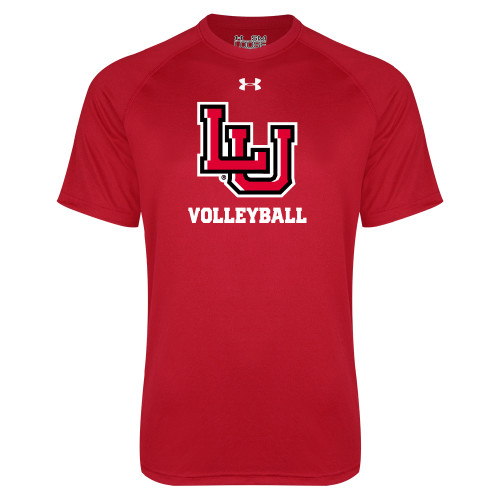  Under Armour Red Tech Tee - Volleyball