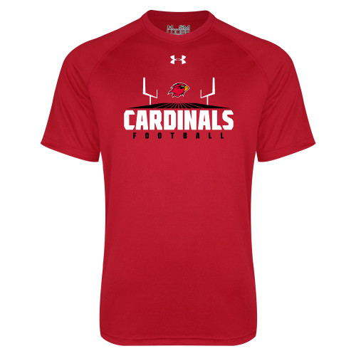  Under Armour Red Tech Tee - Football Goal Design